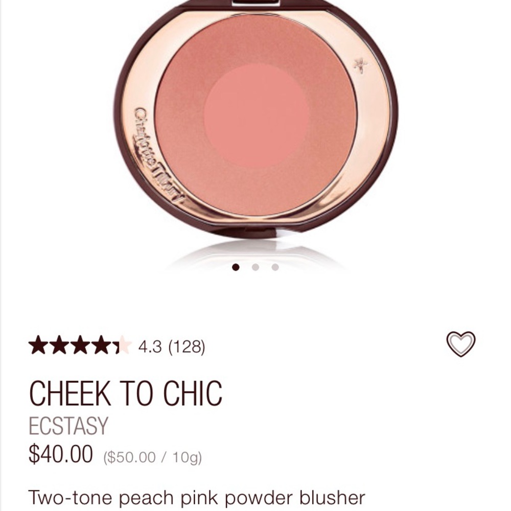 Charlotte Tilbury Ecstasy Chic to Cheek
